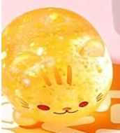 GLITTER SUGAR CAT SQUISHY