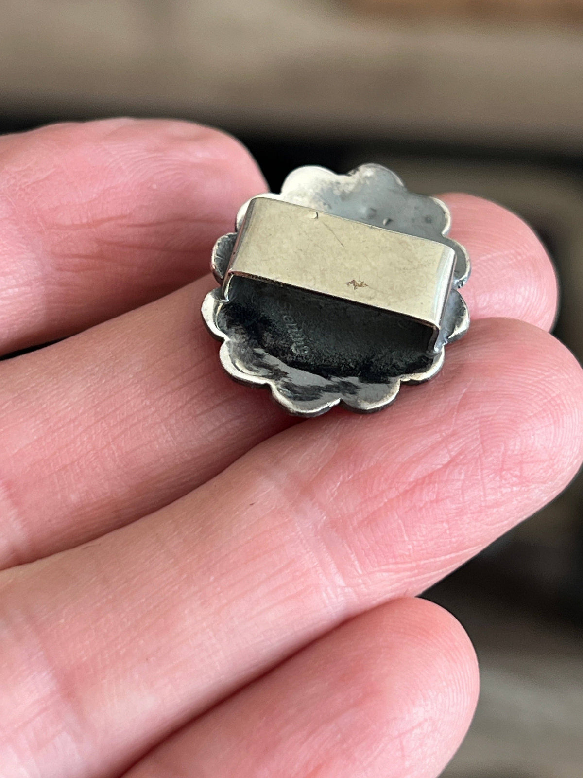 Sterling Silver Concho Slide