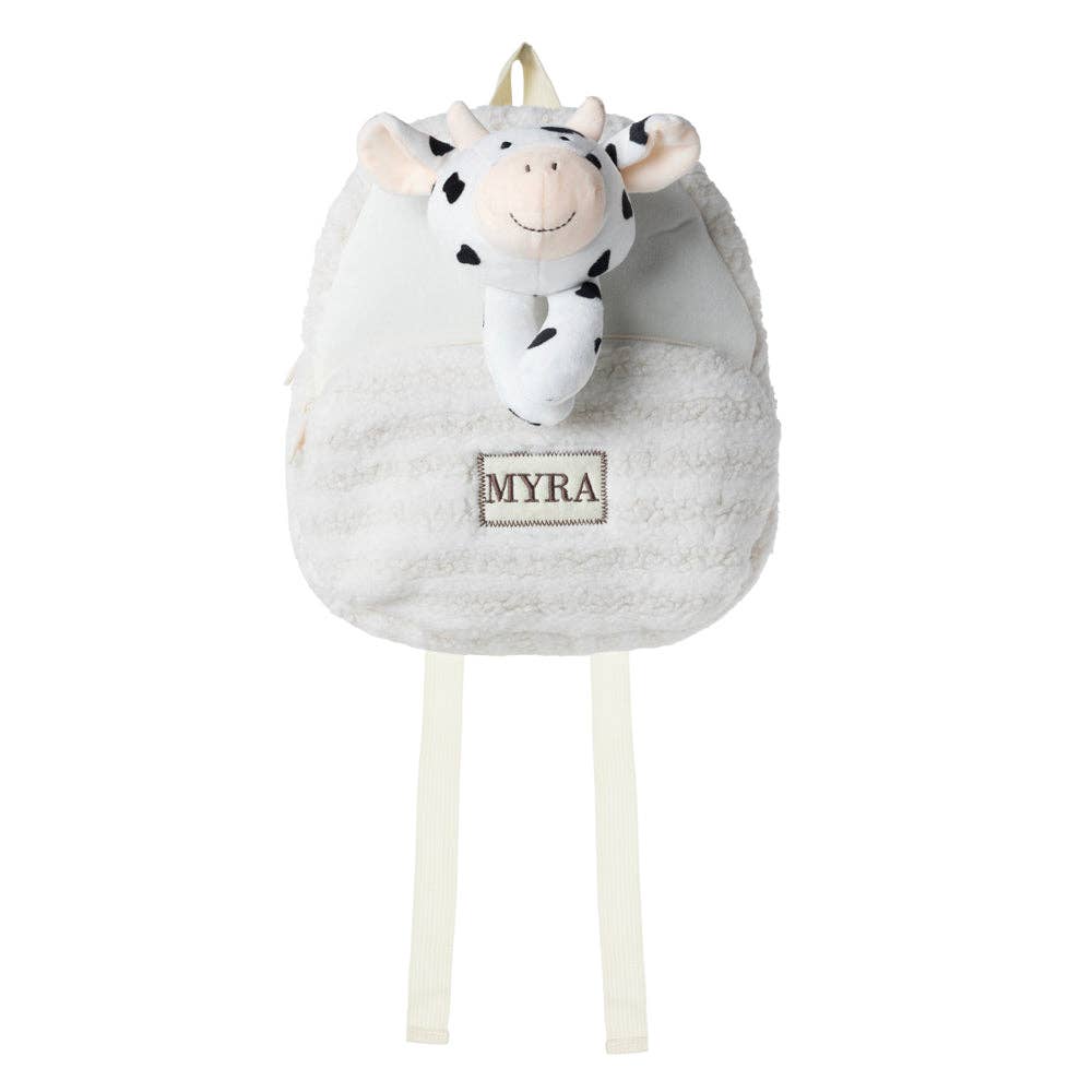 Little Moo Backpack: Cozy Dune