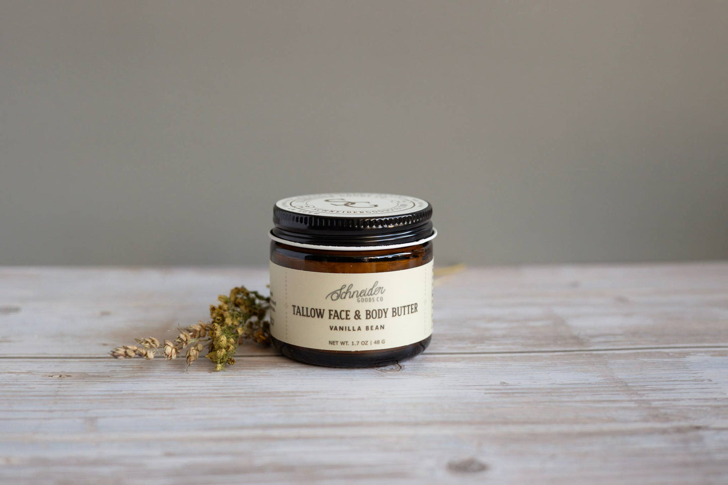 Vanilla Bean Tallow Butter | Whipped Tallow Balm: Small (2 oz volume)