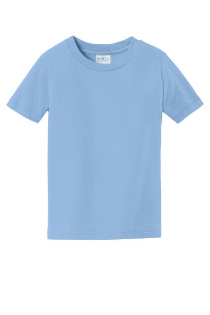 Port & Company Toddler Fan Favorite Tee: Light Blue / 2T