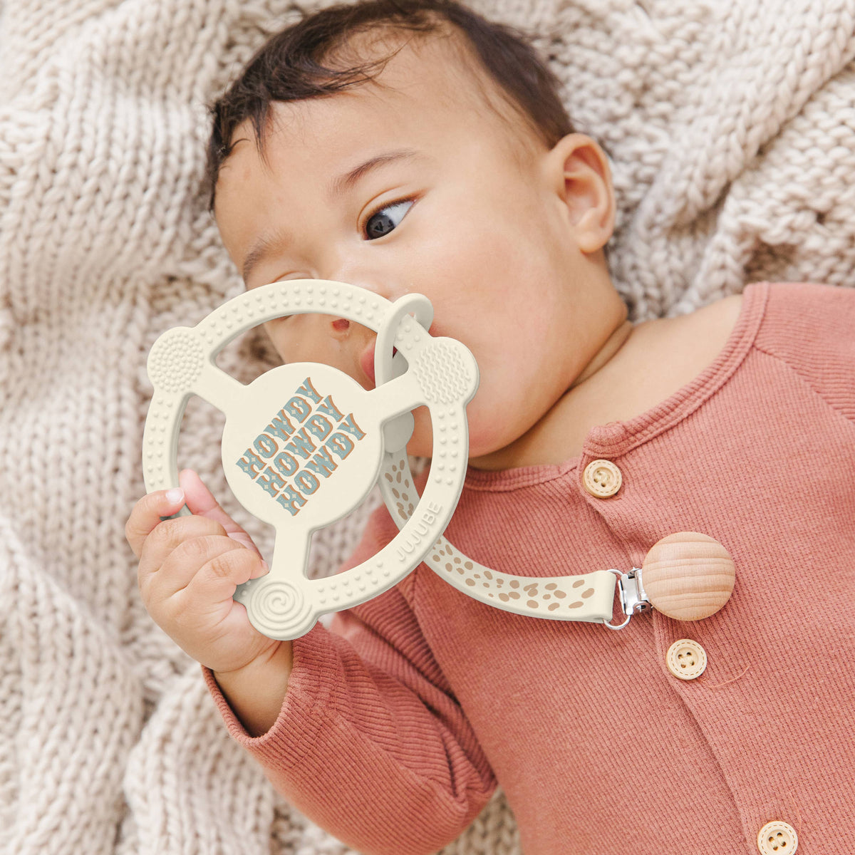 Howdy Partner Teether Ring