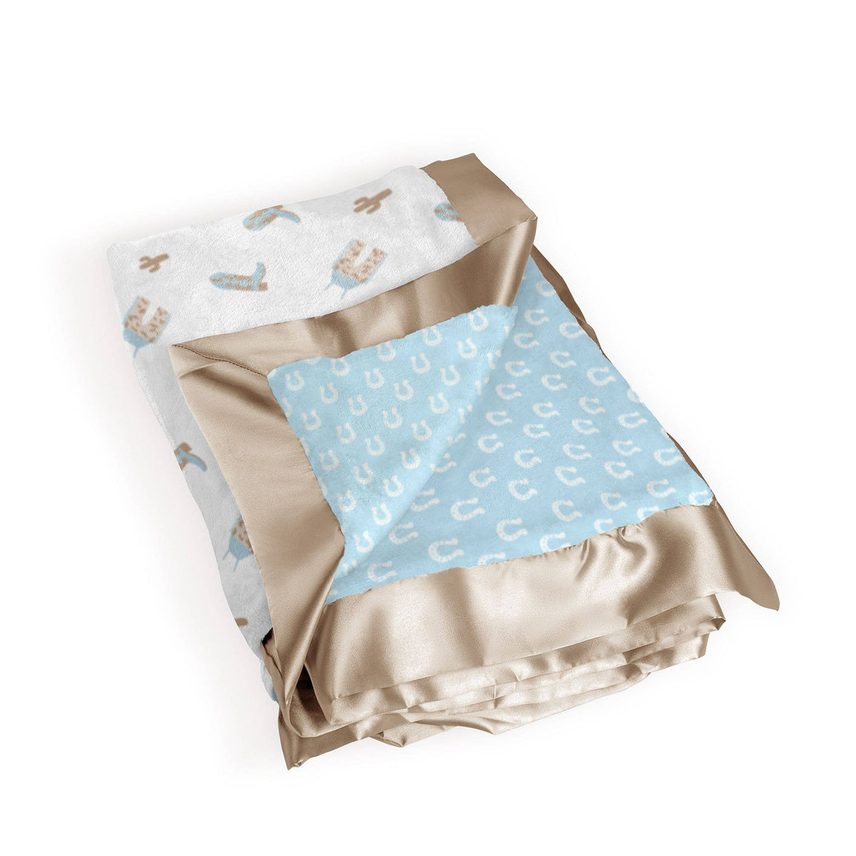 Howdy Partner Reversible Blanket