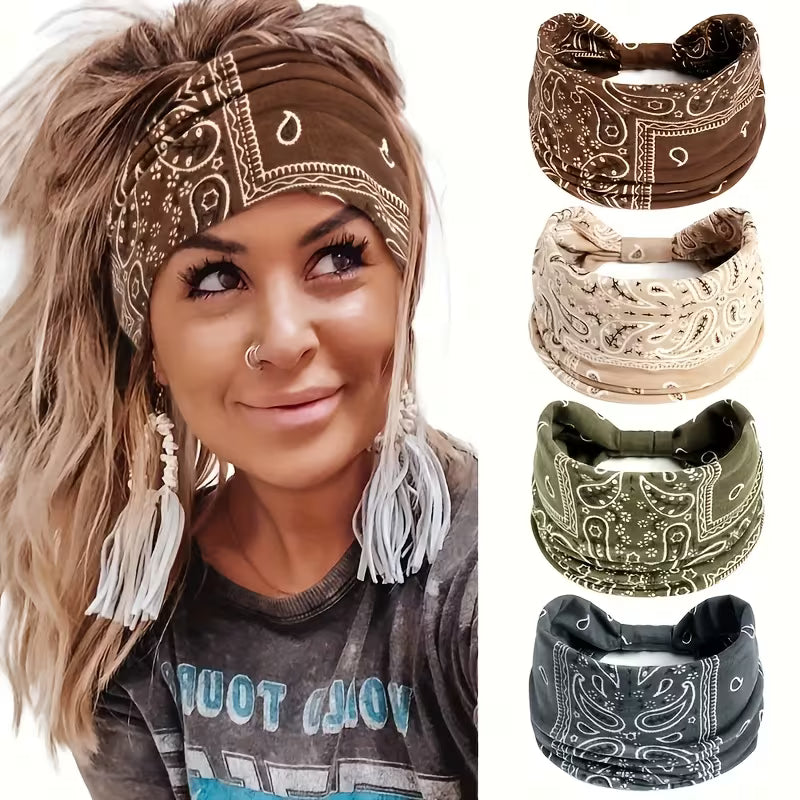 Vintage Wrap Wide Headband
