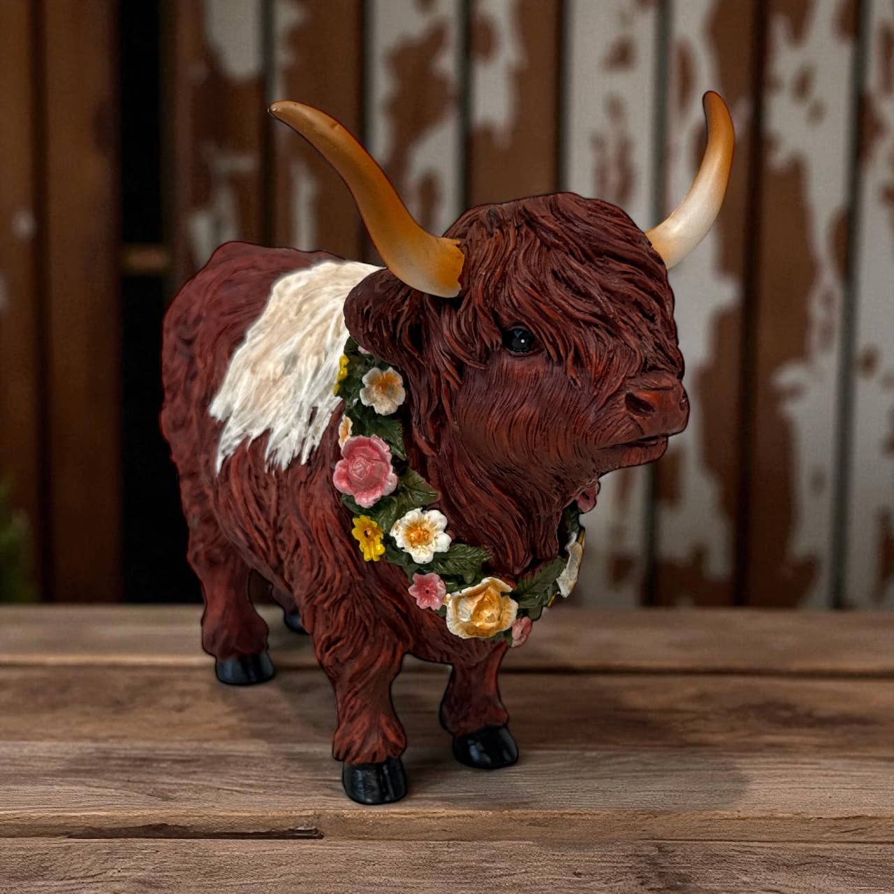 Highland Cow Figurine