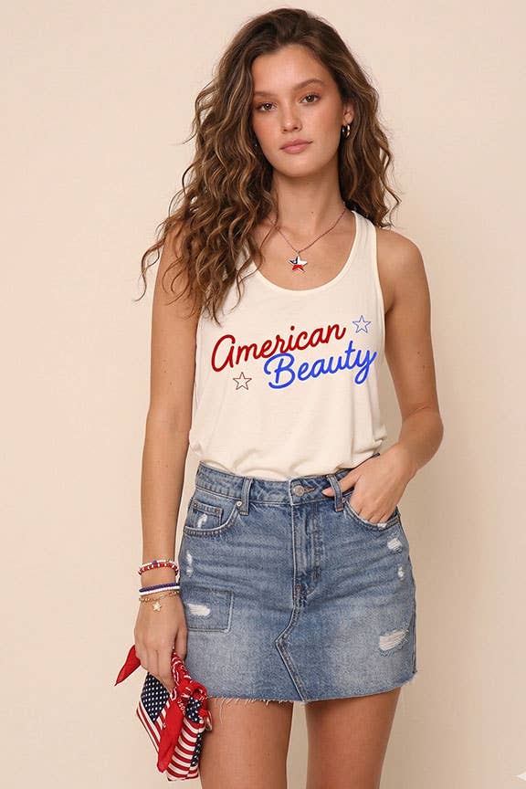 American Beauty Graphic Tank