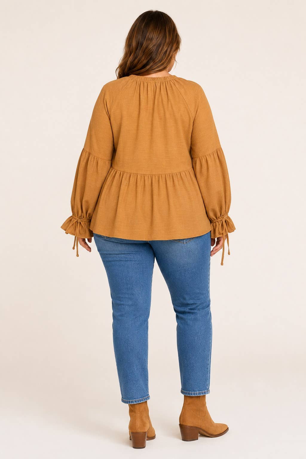 Curvy Babydoll Blouse