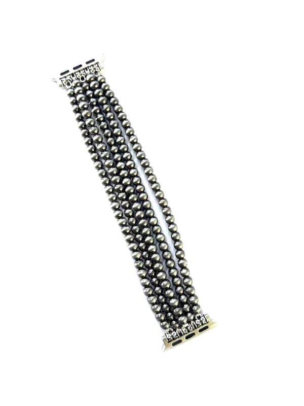 Multi Layered Navajo Pearl Apple Watch Band