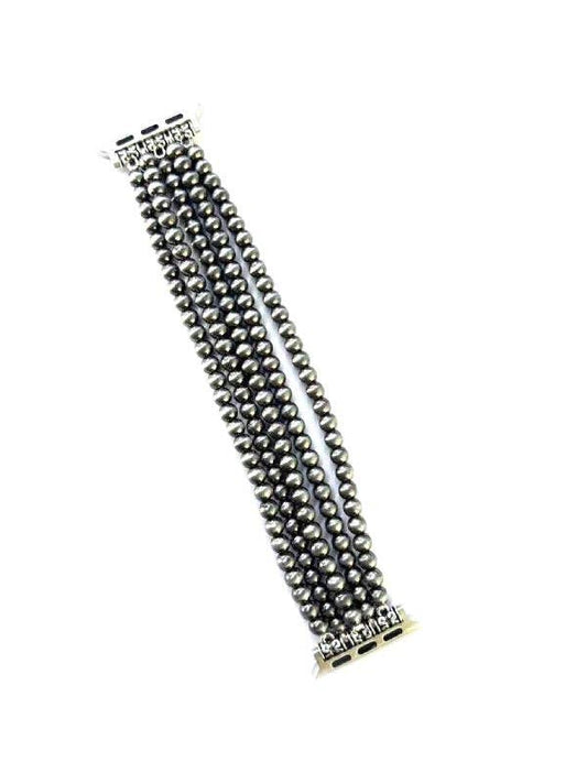 Multi Layered Navajo Pearl Apple Watch Band