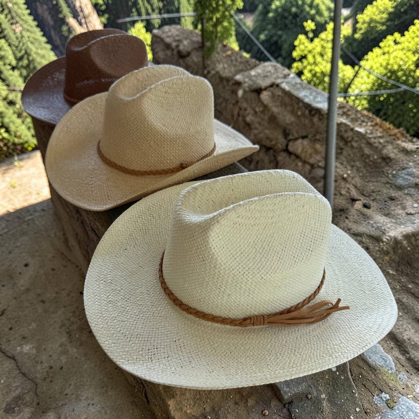 Western Straw Cowboy Hat