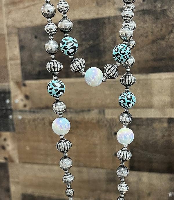 Leopard Bead/Navajo Pearl