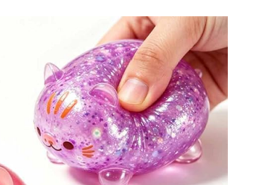 GLITTER SUGAR CAT SQUISHY
