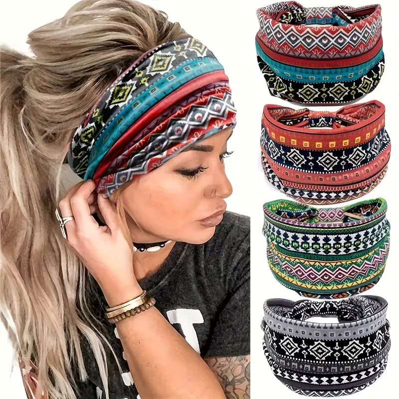 Vintage Wrap Wide Headband