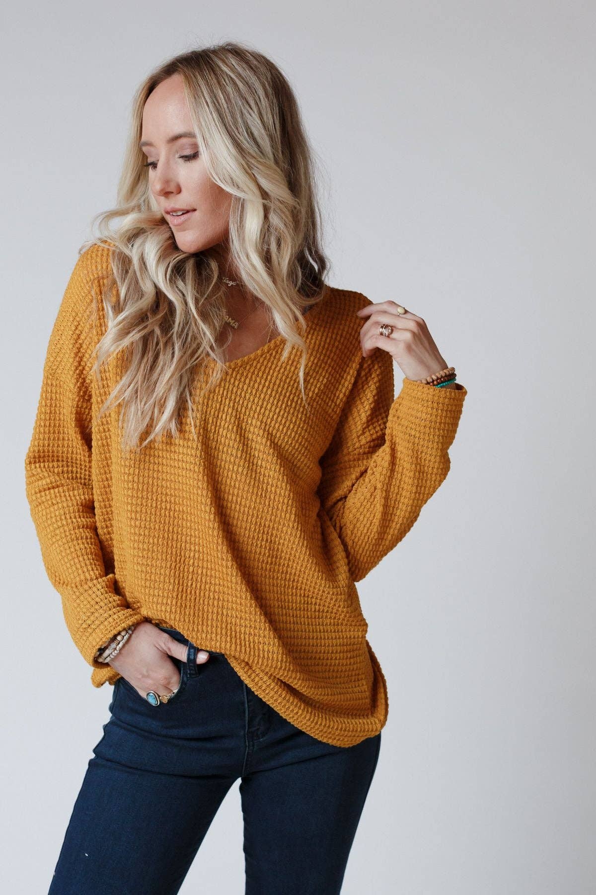 Open Back Knit Top