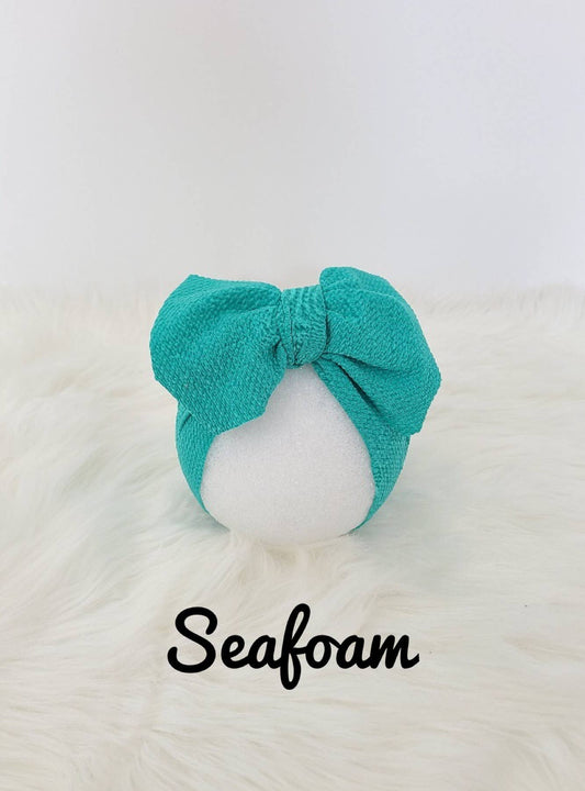 Waffle Head Wraps: Seafoam