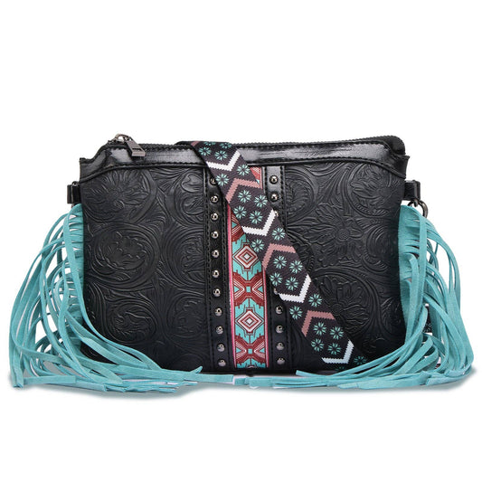 Black Western Shoulder Bag