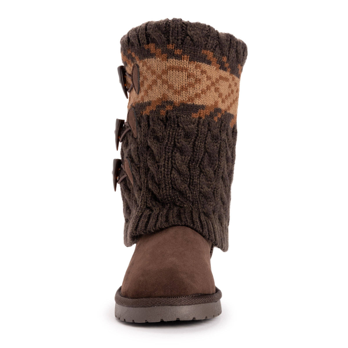Muk Luks Cheryl Cuff Knit Boots