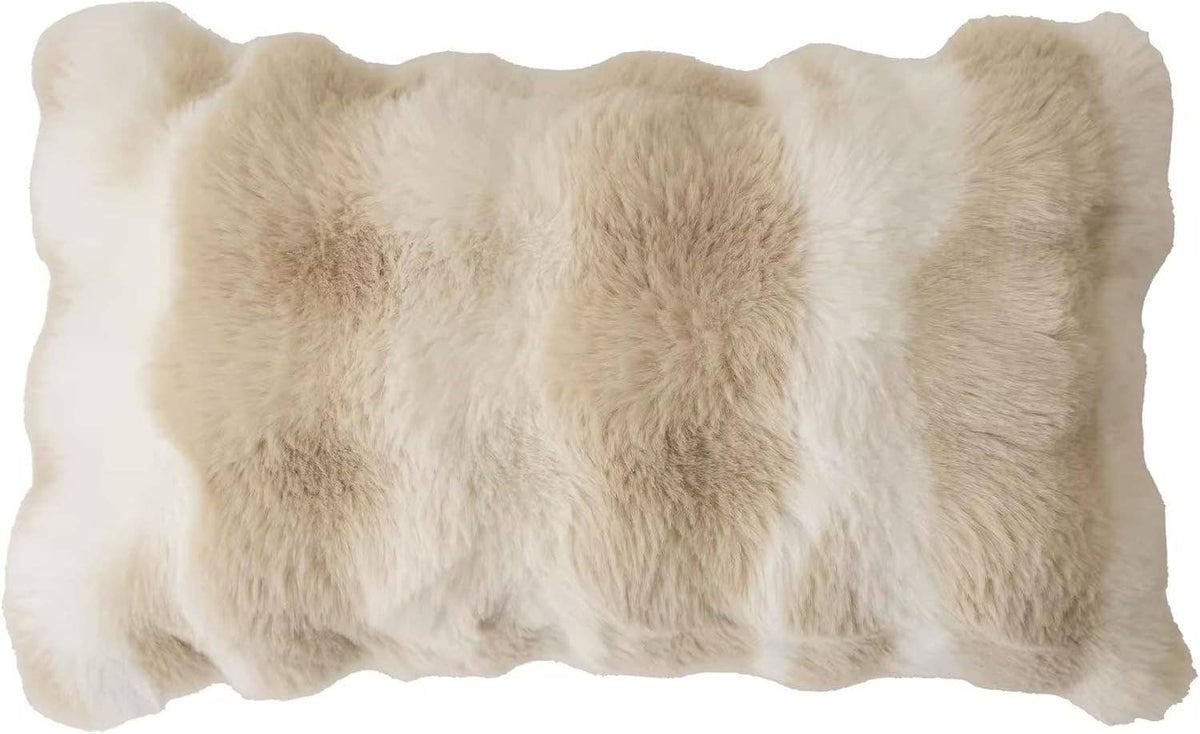 Faux Fur Throw Pillow Cover