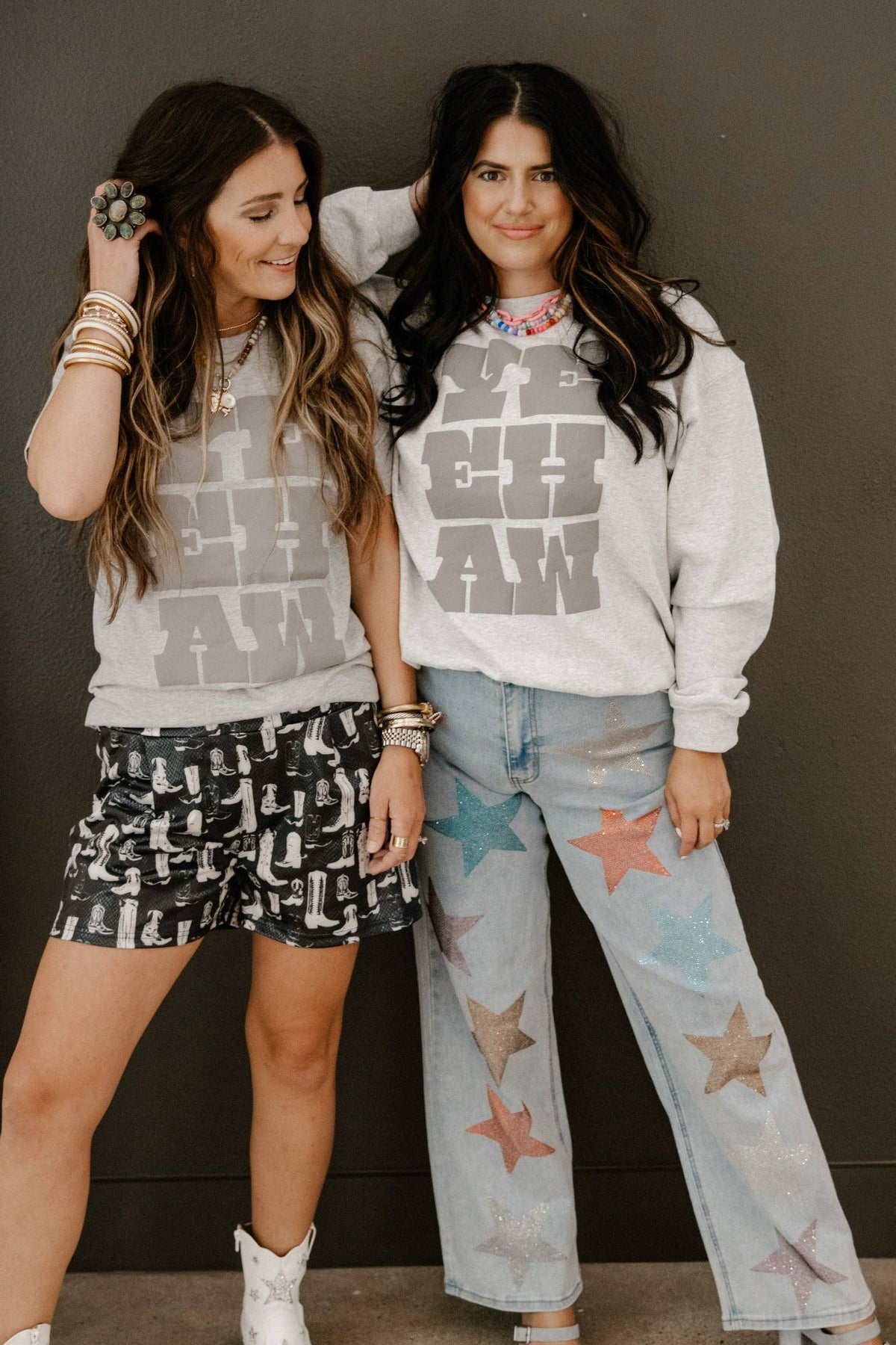 YEEHAW TEE: GILDAN CREWNECK ($20.50 per crewneck) / 3XL