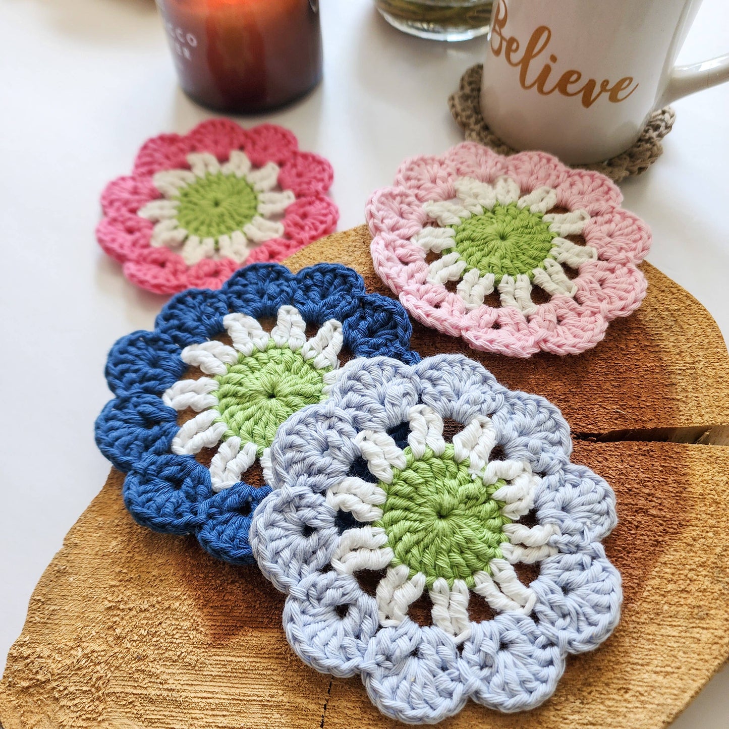 Handwoven Coaster Set