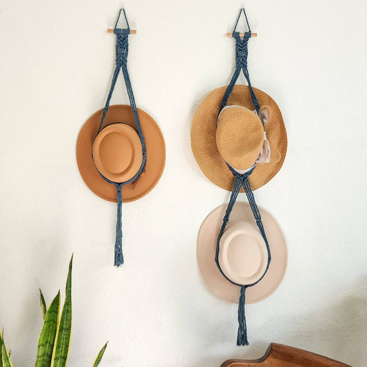 Macrame Hat Hanger