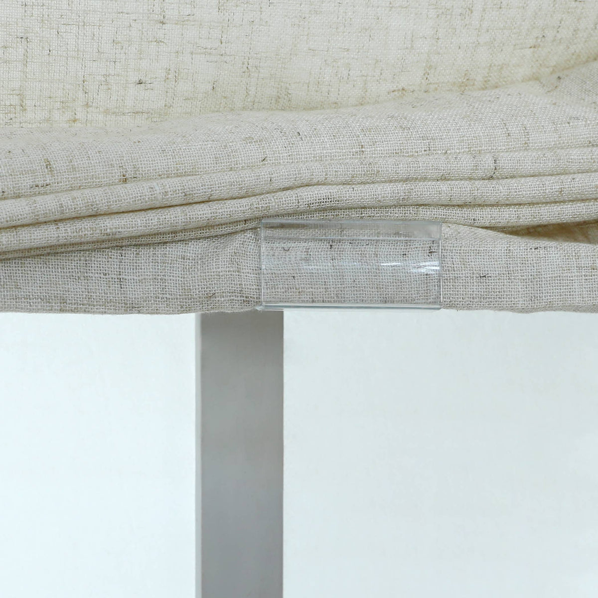 Linen Relaxed Roman Shade : Natural / 48"W x 64"L