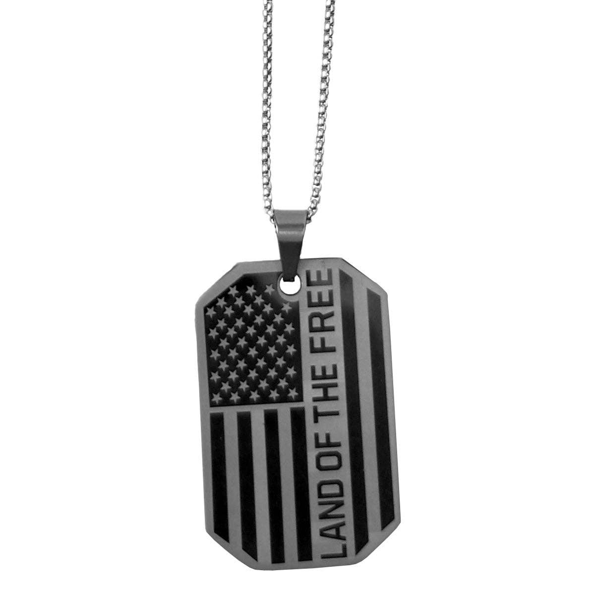 Men's Necklace Land Of The Free
