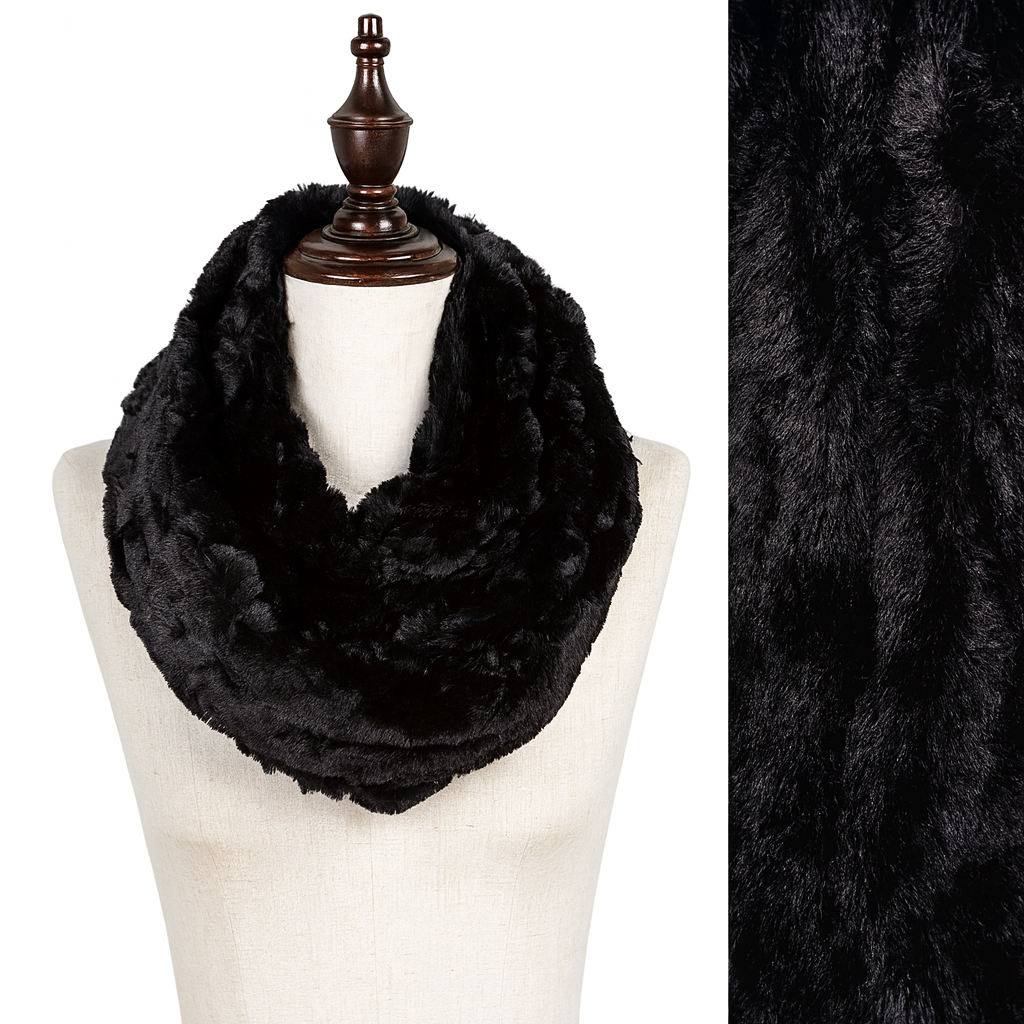 Faux Fur Ultra Soft Infinity Scarf