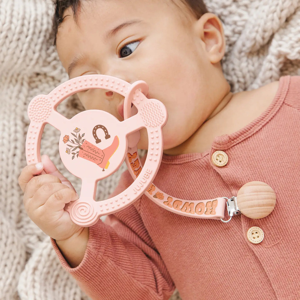 Bloomin' Boot Teether Ring