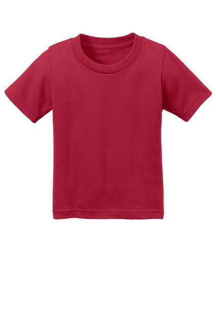 Port & Company® Infant Core Cotton Tee: Yellow / 12M