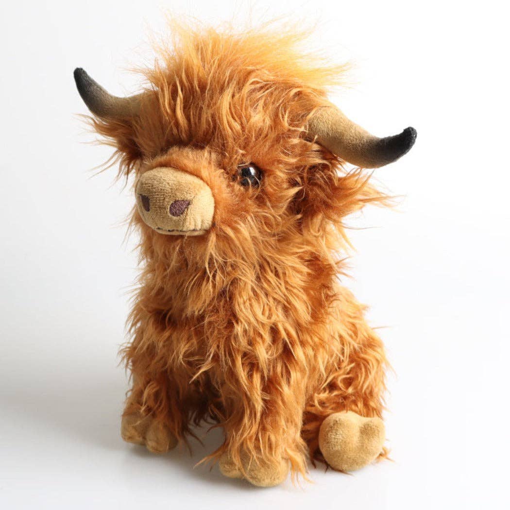 Brown Cow Plushie