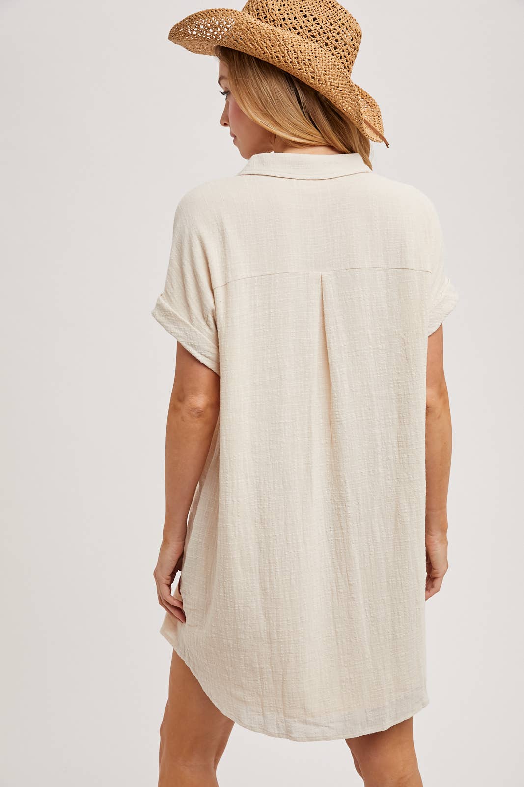 SHIRT DRESS WITH POCKET