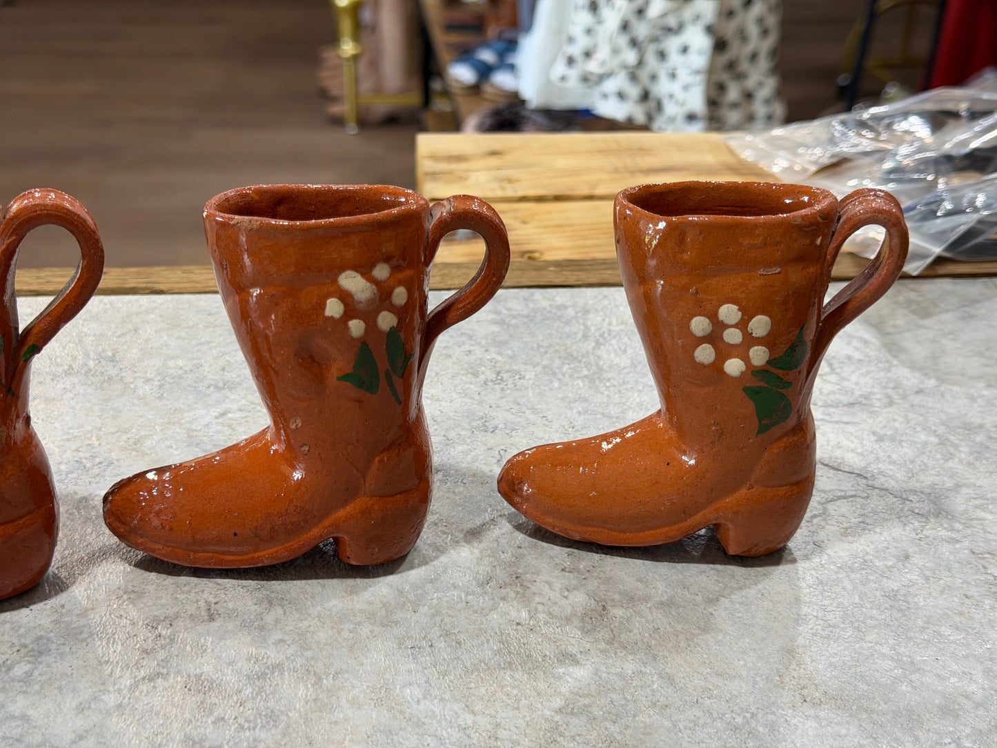 Handcrafted Boot Shot Glasses
