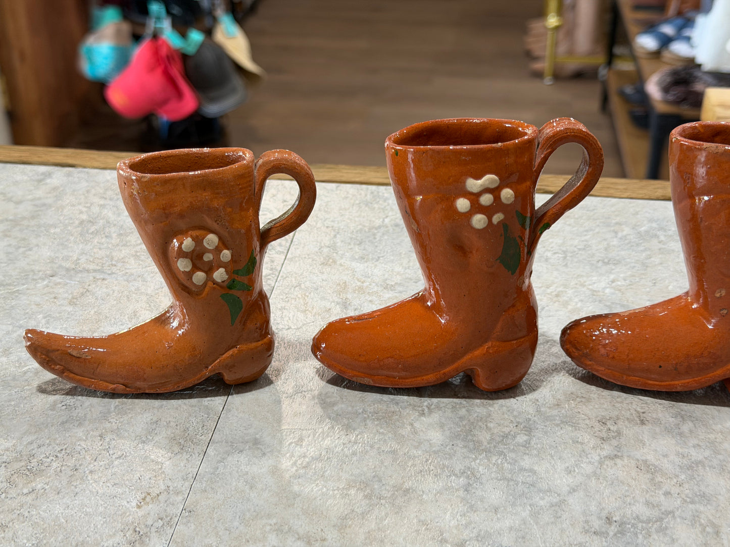 Handcrafted Boot Shot Glasses