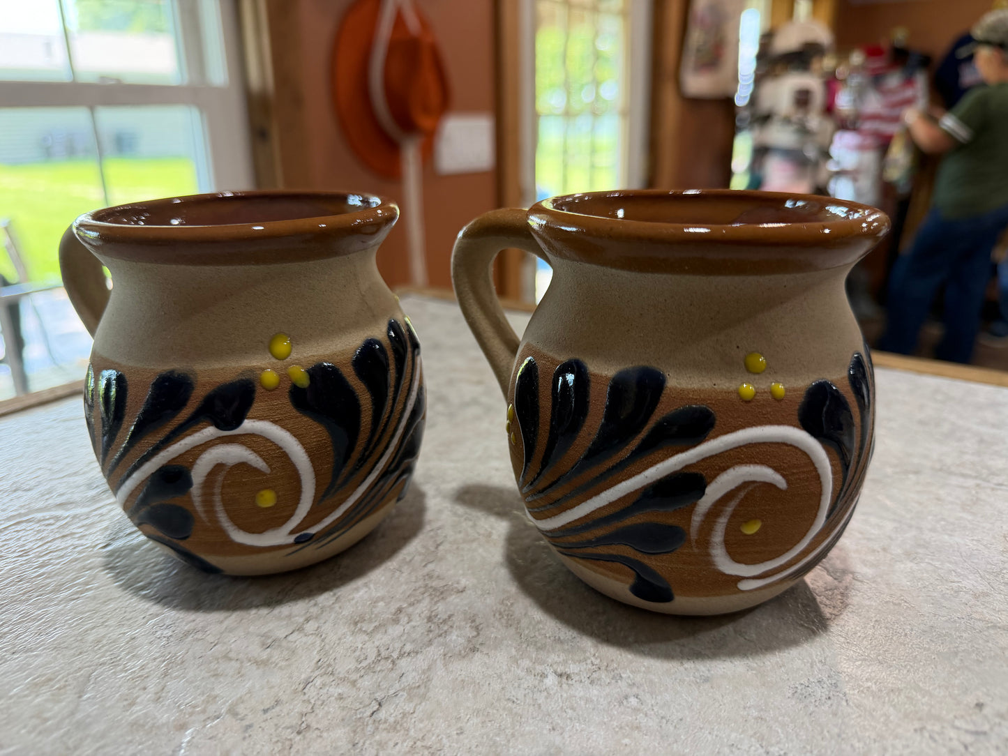Handcrafted Painted Mugs