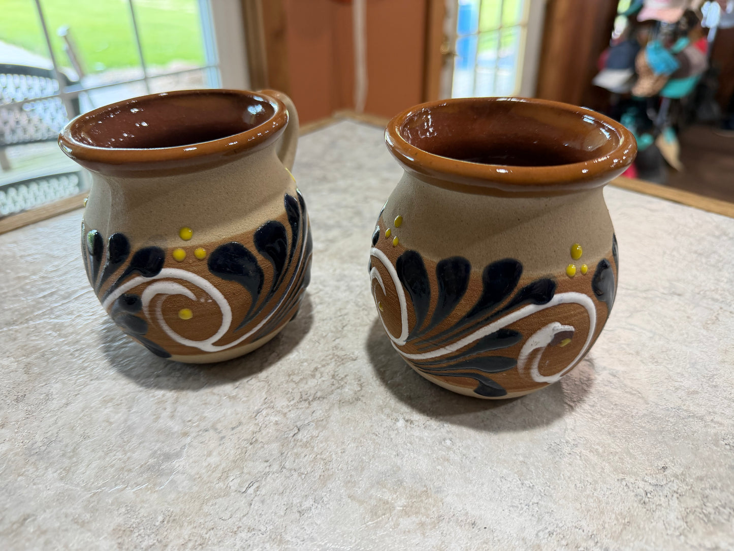 Handcrafted Painted Mugs