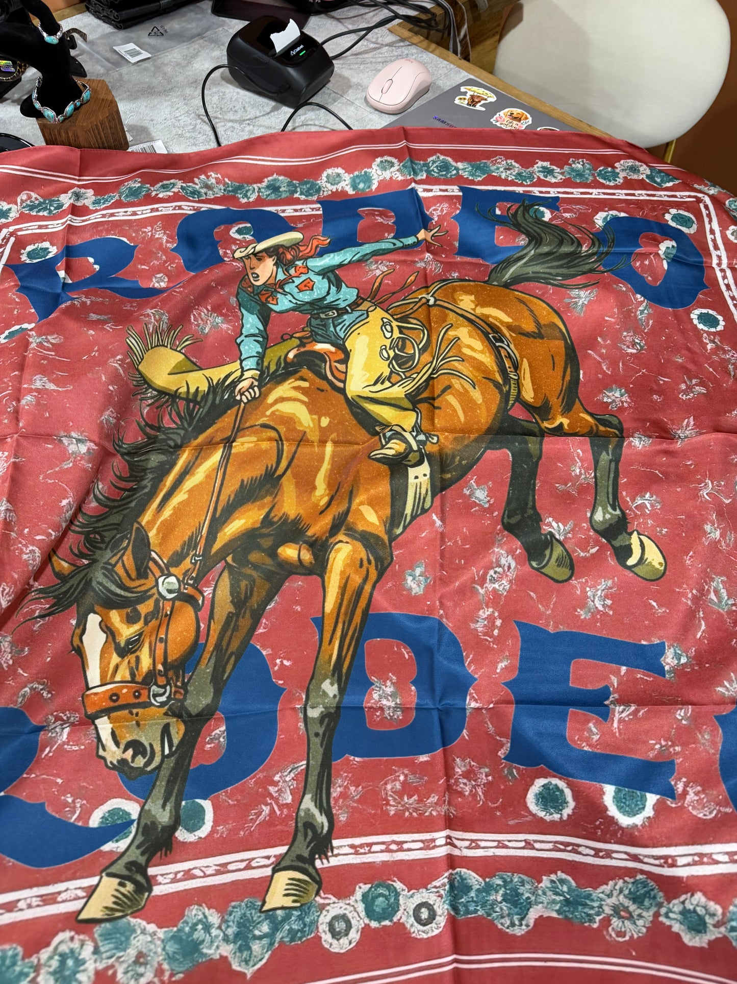 Bucking Bronc Wild Rag