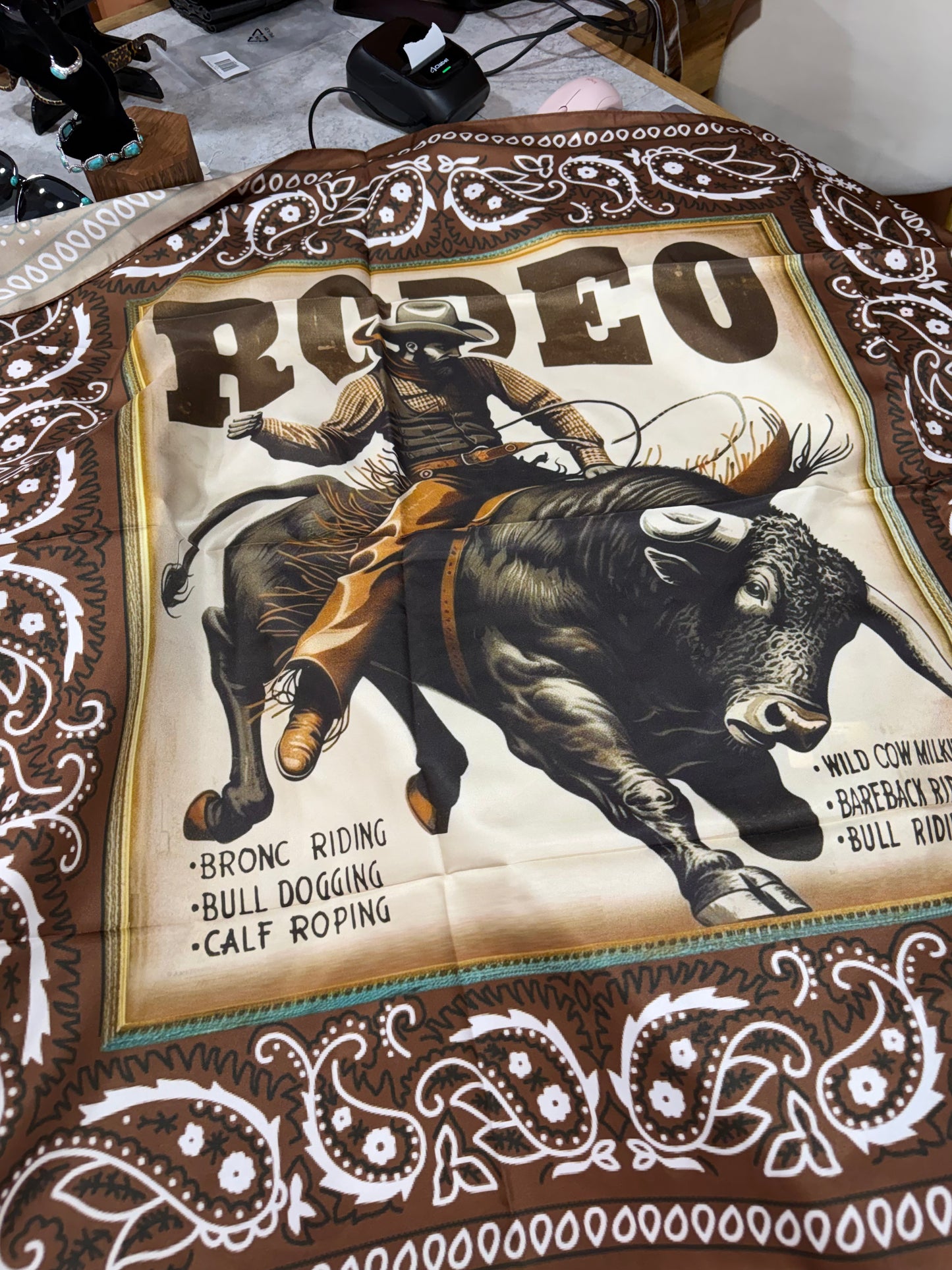 Bull Ride Wild Rag