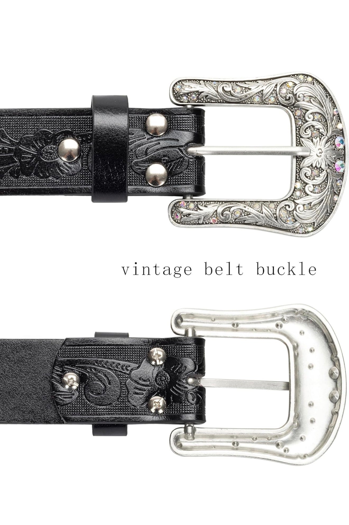 Western Vintage Ebossed Belt