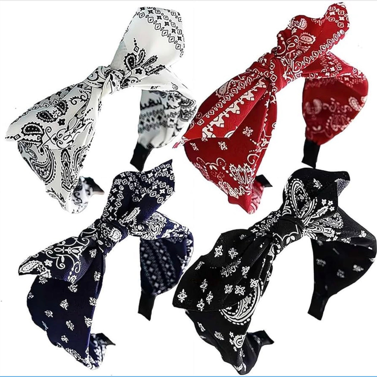 Bandana Bow Headband