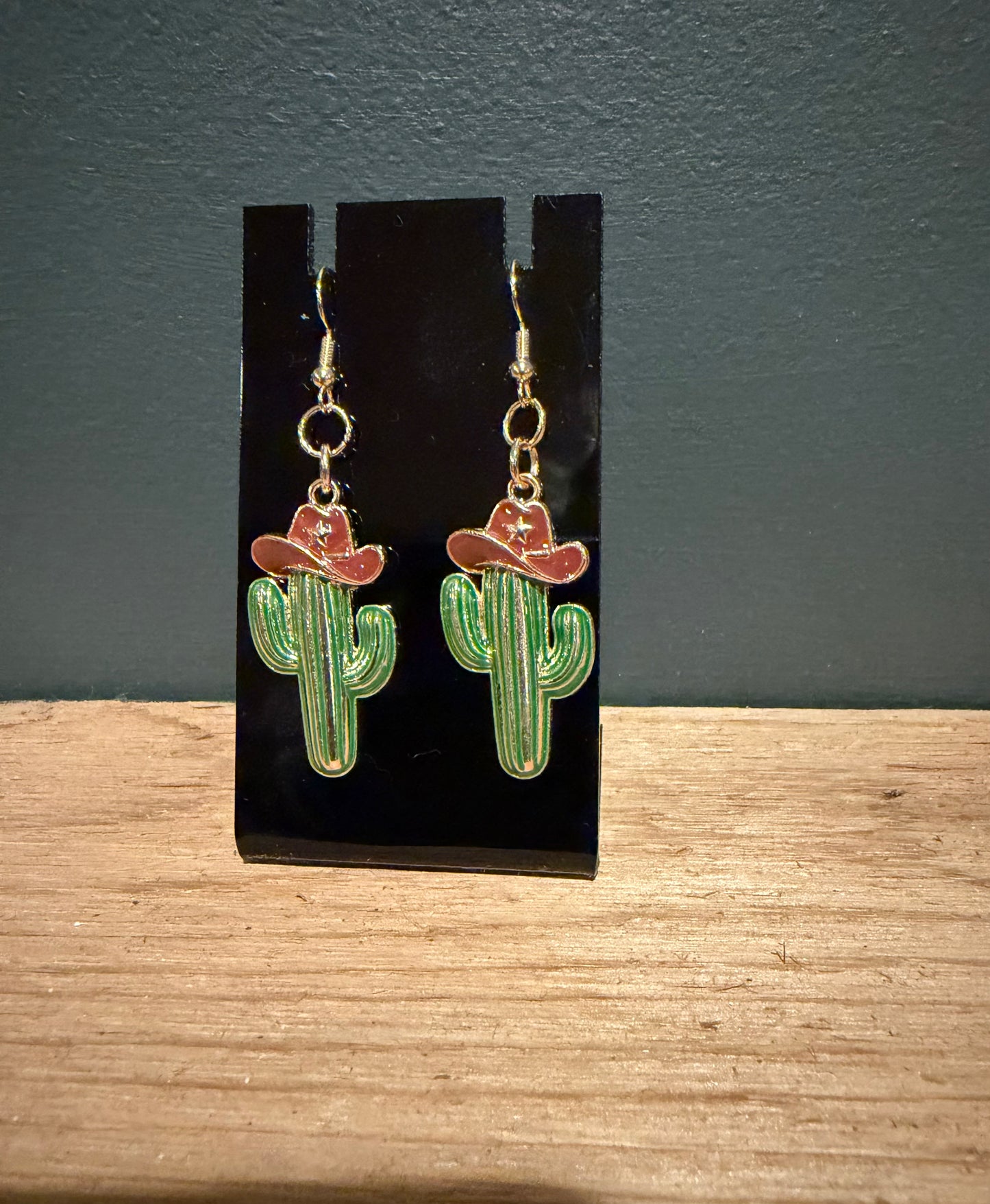 Cowboy Cactus earrings