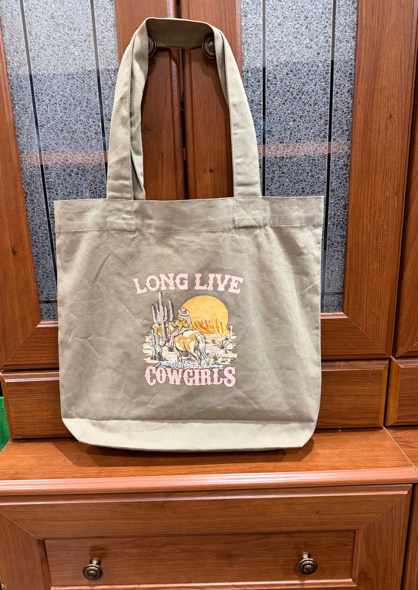 Long Live Cowgirls Canvas Bag