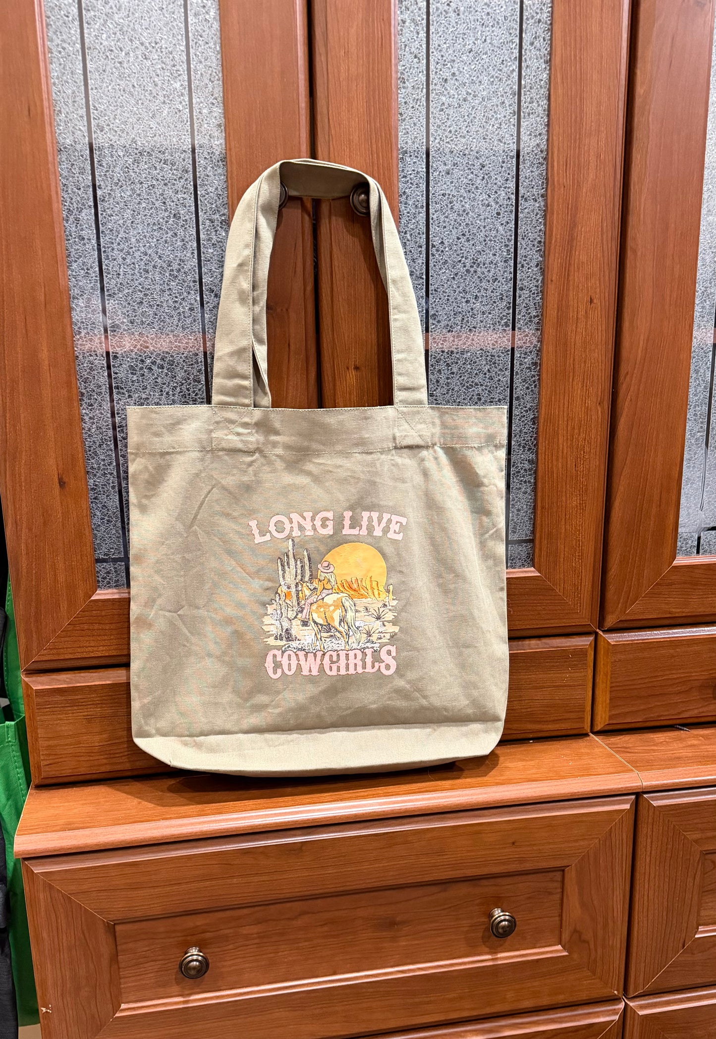 Long Live Cowgirls Canvas Bag