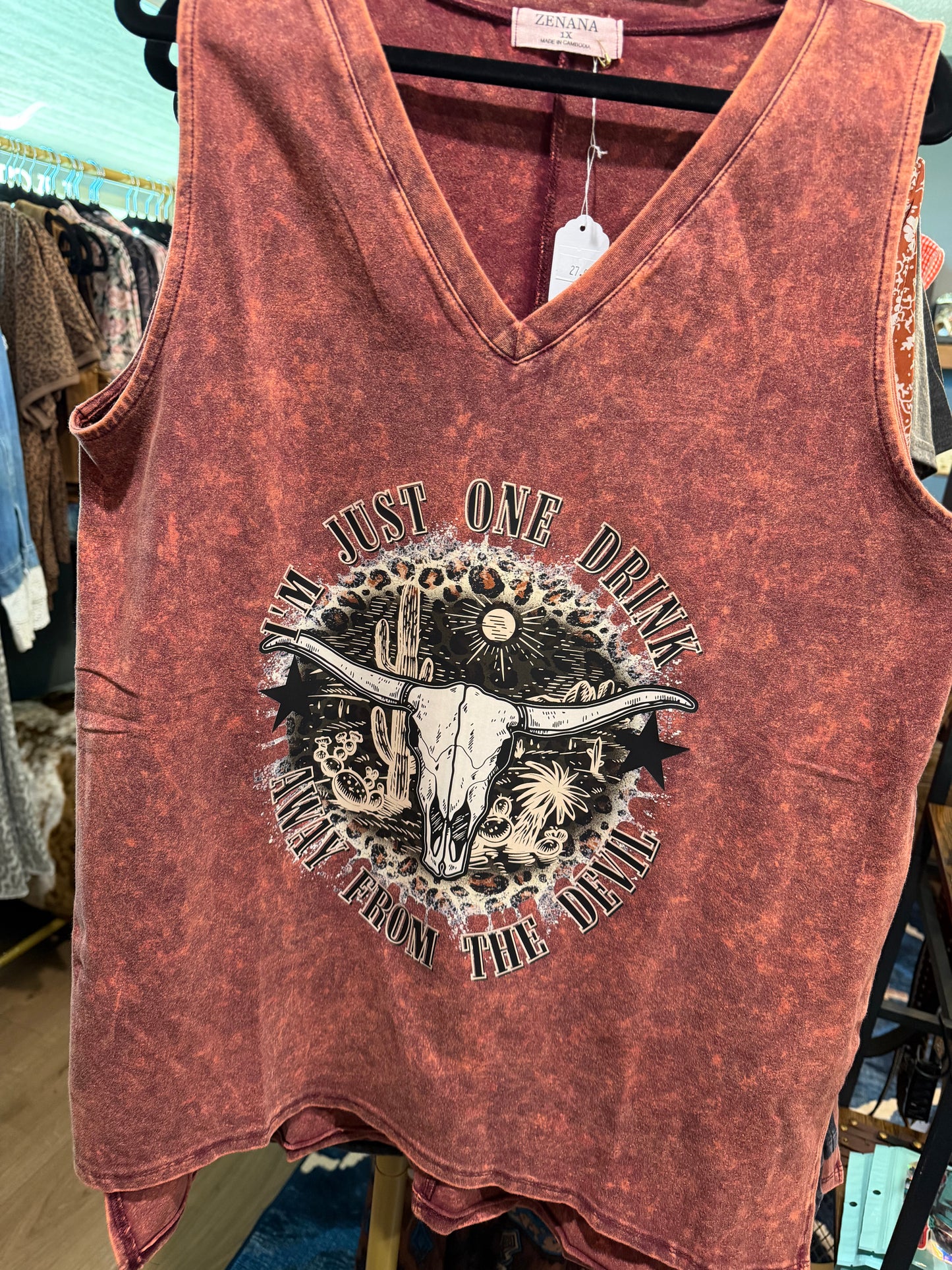 Jelly Roll Plus Size Tank