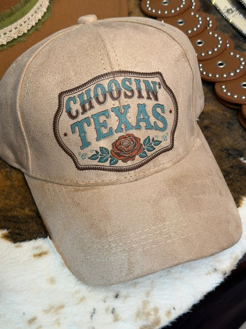 Choosin' Texas Suede Hat
