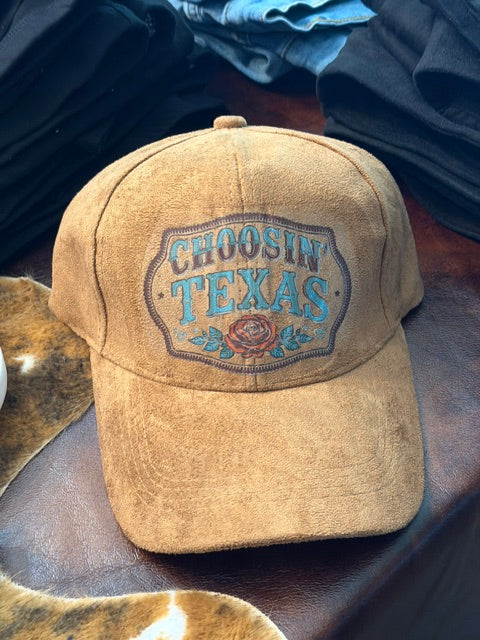 Choosin' Texas Suede Hat