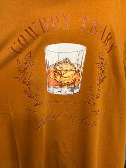 Cowboy Tears Social Club T-shirt Dress