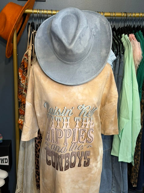 Raising Hell with the Hippies and the Cowboys T-shirt Dress