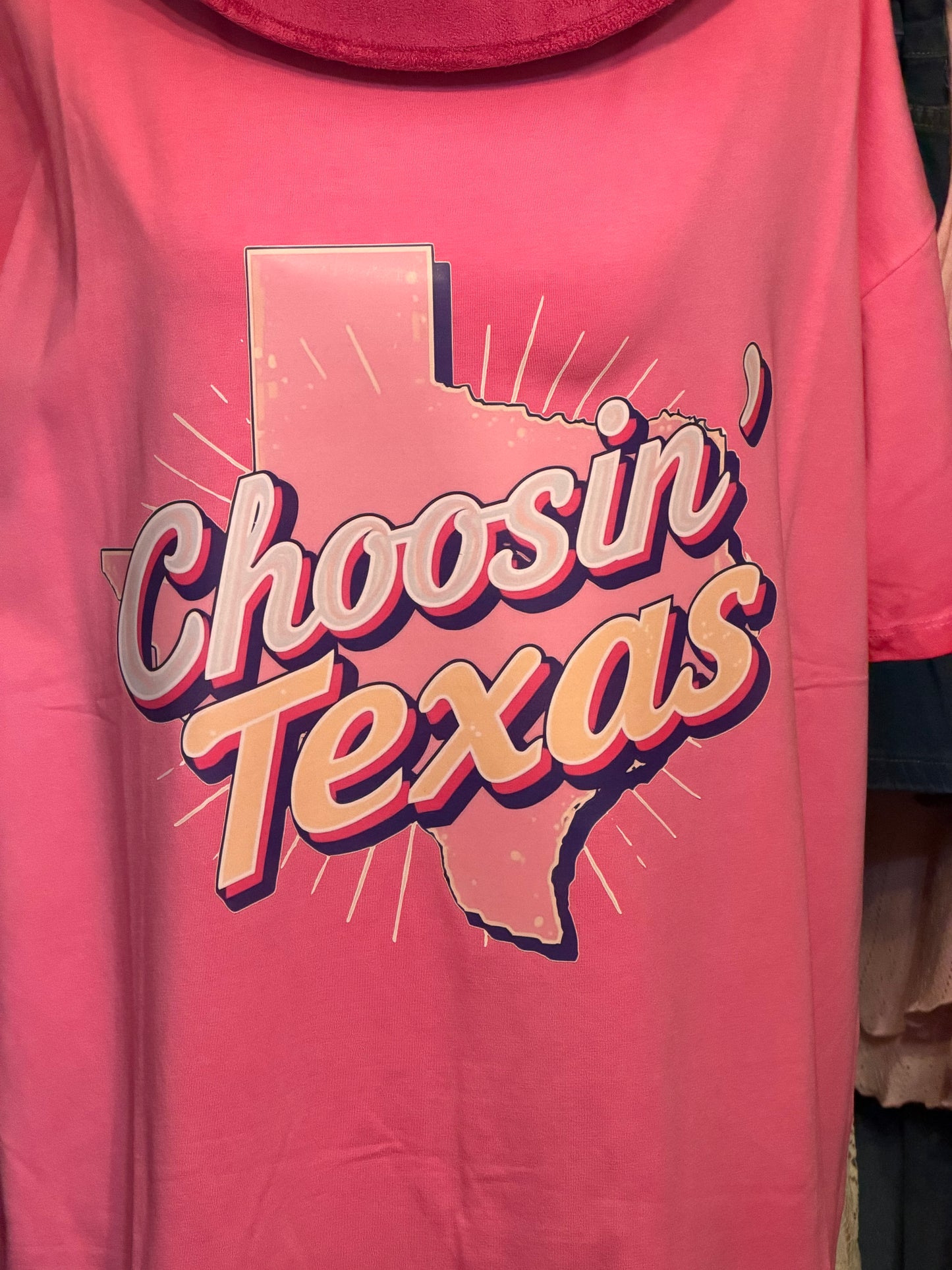 Choosin' Texas T-shirt Dress