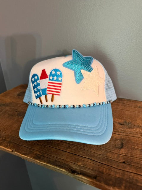 Bomb Pop 4th of July Hat